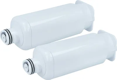 Produktbild von vhbw 2x Wasserfilter Filterkartusche Filter kompatibel mit Siemens RF28T5021SR, RF29A9671SR, RS22T5201SG, RS22T5201SR, RS27T5200SG Kühlschrank
