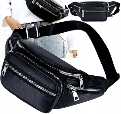 Produktbild von Nierentasche - Leder Bauchtasche - Stilvoll und Praktisch - Modisches Accessoire - Vielseitig einsetzbar - Komfortabler Begleiter - Qualität Design