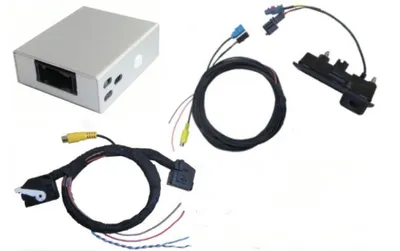 Obrázek produktu pro Originální VW couvací kamera vysoká + kabelový svazek + modul rozhraní VW RNS 315 510