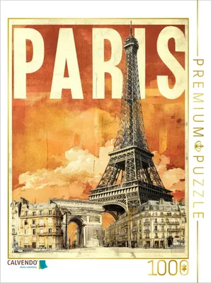 Produktbild von CALVENDO Puzzle Paris | 1000 Teile Lege-Größe 64x48cm Foto-Puzzle für glückliche Stunden
