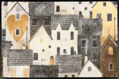 Produktbild von wash+dry Design Schmutzfangmatte - Urban Blocks - 50 x 75 cm