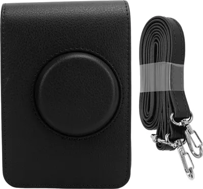 Produktbild von Kamera -Tasche Retro -Beutel Hülle Kunstleder Verstellbares Gurtweiche Schutz für Mini Evo Schwarz