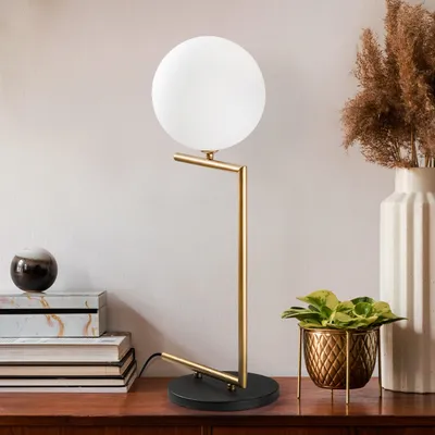 Produktbild von Opviq, Luminar - 14176, Tischlampe, Gold, METALLKÖRPER, 29 x 20 x 64 cm