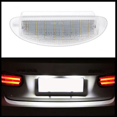Immagine prodotto di Luci a LED per l'illuminazione della targa, con 24 LED SMD, compatibili con Renault Clio II / Twingo I