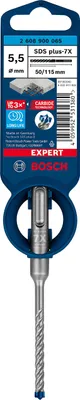 Obrázok produktu pre Bosch 1x vrták SDS plus-7X, 5,5 x 50 x 115 mm