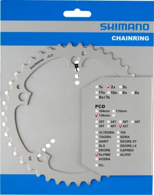 Image de Plateaux Shimano ALFINE FC-S501 42 dents