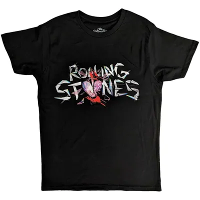 Obrázek produktu pro The Rolling Stones Hackney Diamonds Glass Logo Black M Tričko