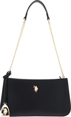 Image de U.S. POLO ASSN. sac à épaule Jones Hobo Bag Black noir
