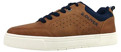 Image de Chaussures pour hommes s.Oliver, chaussures à lacets, couleur marron, style décontracté
