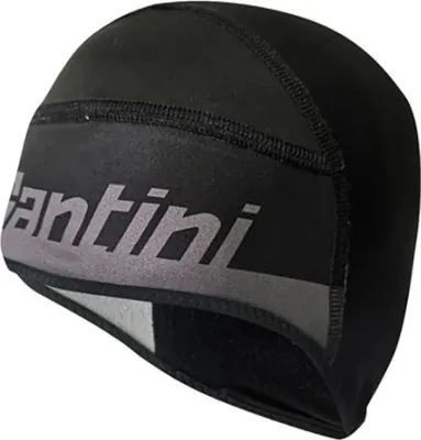 Immagine prodotto di Berretto da ciclismo Santini - XF - Nero UNI