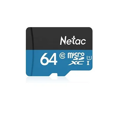 Immagine prodotto di Scheda di memoria standard Netac P500 64 GB tipo Micro SDHC NT02P500STN-064G-R