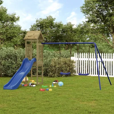 Produktbild von Möbel Spielturm Imprägniertes Kiefernholz - Schaukeln 3155824