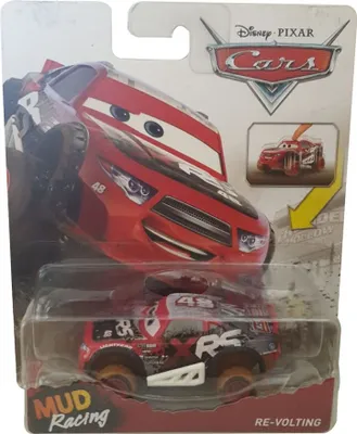 Zdjęcie produktu dla Disney Cars GFP50 - Seria XRS Xtreme Racing, samochód zabawka z metalu, przeznaczony do jazdy po błocie