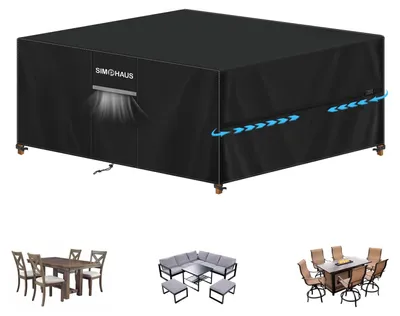 Productafbeelding van Tuinmeubelhoezen Waterdichte Beschermhoes 420D Oxford 250x210x90cm
