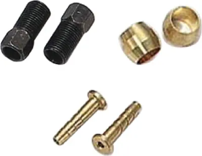 Obrázok produktu pre Spojovacia sada XLC pre brzdové vedenie kotúčových bŕzd Shimano, 6 kusov (1 sada)