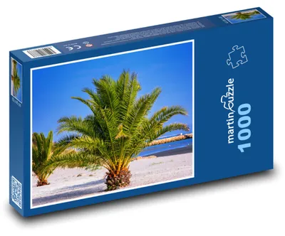 Obrázek produktu pro Puzzle 1000 Palmy na pláži - martinpuzzle