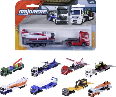 Immagine prodotto di Majorette 8503003000 Trasportatore di città, 8 serie - Ride Strong