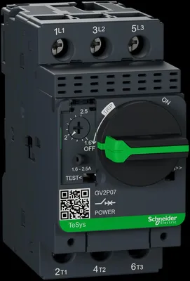 Image de Schneider Electric Disjoncteur de protection moteur GV2P07