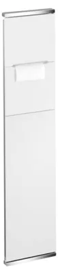 Produktbild von Keuco Plan Integral Modul WC 1 176 x 775 x 143 mm links mit Toilettenpapierhalter - verchromt/weiß lackiert - 44964015101