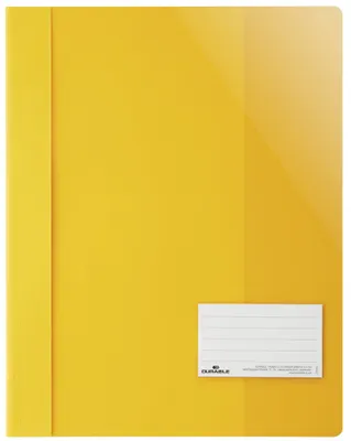 Produktbild von DURABLE Schnellhefter Überbreit A4+ PVC gelb