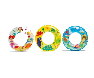 Produktbild von Intex 59242NP, Schwimmring, Junge/Mädchen, Vinyl, Gemischte Farben, Mehrfarbig