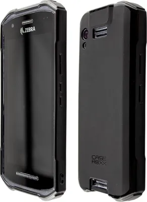 Produktbild von caseroxx ochranné pouzdro kompatibilní se Zebra TC21 / TC26, gumový obal na mobilní telefon černý