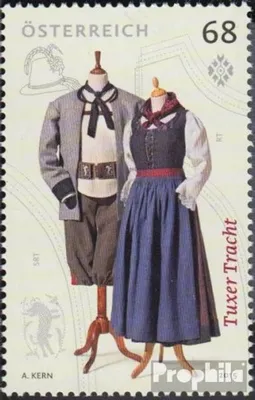 Produktbild von Briefmarken Österreich 2015 Mi 3211 (kompl.Ausg.) gestempelt Trachten