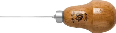 Produktbild von "KIRSCHEN" Werkzeuge 5701000 | Zierschnitzeisen gerade mit Birnenheft, 1,5mm, Stich 1