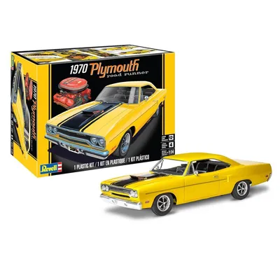 Obrázek produktu pro Revell 14531 1970 Plymouth Road Runner Automodell Bausatz 1:24 (14531)