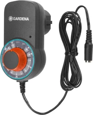 Produktbild von GARDENA Automatische Bewässerung für Balkone & Terrassen, Komplett-Set, 230V Stromversorgung, 10m Schlauch, 25 Tropfer