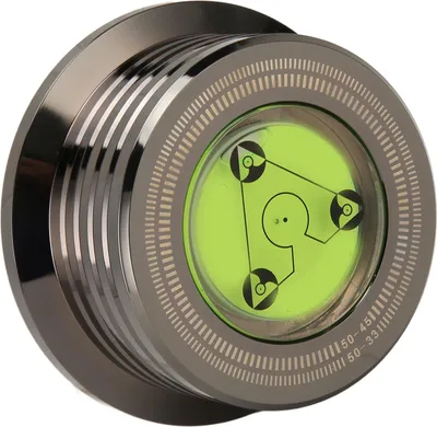 Zdjęcie produktu dla Stabilizator talerza gramofonu Estink 45 rpm z uniwersalnym otworem wrzeciona dla lepszej jakości dźwięku i stabilności, idealny dla audiofilów (czarny błyszczący)