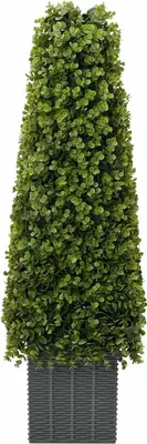 Zdjęcie produktu dla vidaXL Wieża z trawy eukaliptusowej Zielona 27 x 27 x 90 cm Tworzywo sztuczne