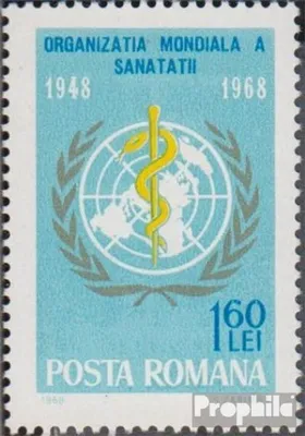 Produktbild von Briefmarken Rumänien 1968 Mi 2675 (kompl.Ausg.) postfrisch 20Jahre WHO