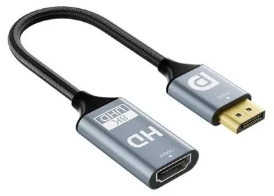 Zdjęcie produktu dla Adapter displayport 1.4 do HDMI 2.1 8K 60HZ 4K 144HZ