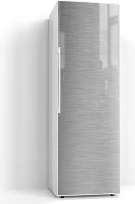 Produktbild von DEQORI Magnetmatte Kühlschrank Standard 60x180 cm 'Gebürsteter Stahl' Magnetfolie