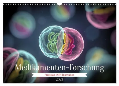 Produktbild von Medikamenten-Forschung (Wandkalender 2027 DIN A3 quer), CALVENDO Monatskalender