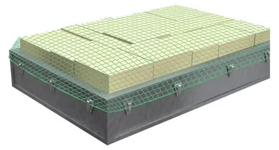 Image de Filet de transport pour remorque SUKI 5060181 - 2,2x1,5m