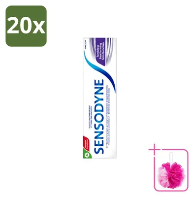 Productafbeelding van 20 x Sensodyne Tandpasta voor tandvleesbescherming - 75 ml - Voordelige verpakking - 20 stuks