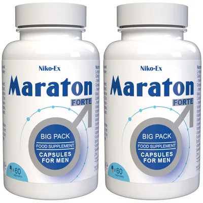 Produktbild von Maraton Forte - 120 Kapseln (2 x 60 Kapseln) - 2er Pack