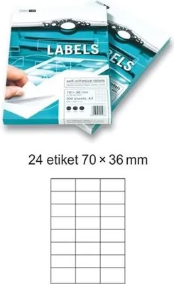 Zdjęcie produktu dla SmartLine EL/MF-24L70X36 (format A4, 24x etykiety 70X36)
