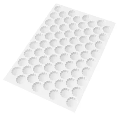 Produktbild von Ausstechmatte rund gezackt 45 mm