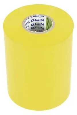 Image de Nitto - Ruban Adhesif Isolant - Jaune - 100 Mm X 20 M