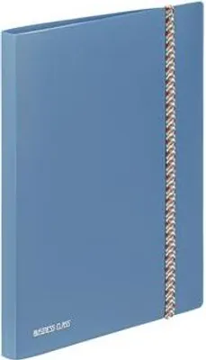 Produktbild von Katalogbuch "Business Class", blau, 30 Hüllen, A4, VIQUEL 099830-04