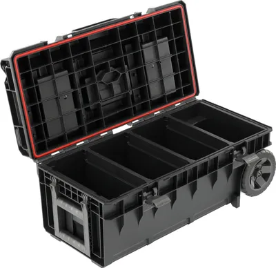 Produktbild von Yato YT-09185, Werkzeugkoffer, Polypropylen, Schwarz, 793 mm, 385 mm, 322 mm