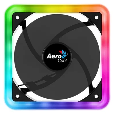 Produktbild von Aerocool Edge 14, Ventilator, 14 cm, 1200 RPM, Schwarz