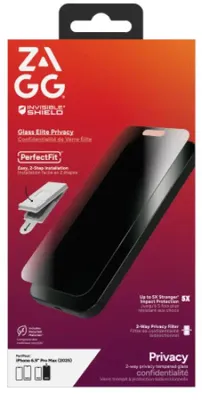 Immagine prodotto di Zagg Invisibleshield Vetro Elite Privacy per Iphone 17 Pro Max