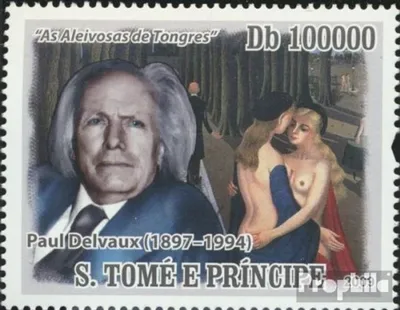 Produktbild von Briefmarken Sao Tome e Principe 2009 Mi 3826 (kompl.Ausg.) postfrisch Paul Delvaux