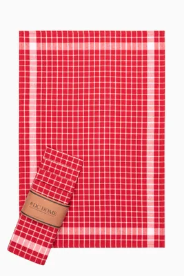 Produktbild von Mijolnir, Kareli- DCH1662, rot, Handtücher, 100% BAUMWOLLE