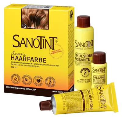 Produktbild von Sanotint Haarfarbe permanente Haarcoloration schonende Formel