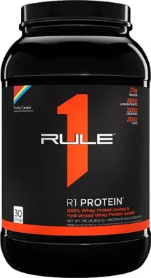 Produktbild von Rule1 R1 Protein Whey Isolate (2lbs) Fruity Cereal - Eiweiße - Molkenprotein-Isolat